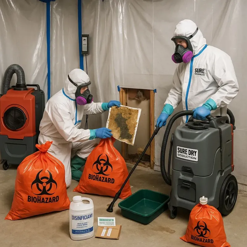 Contaminated Water Handling Protocols process in Waynesville, OH