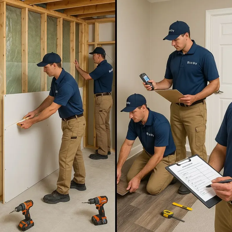 Repairs and Reconstruction process in Waynesville, OH